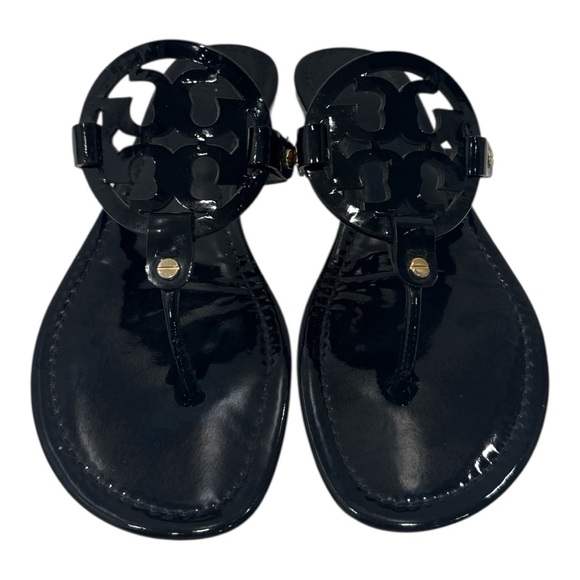 Tory Burch Black Sandals with Medallion Embellishment Miller Sandal (Women)
11 M - Picture 5 of 11